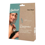 Carriwell Washable Breast Pads Black (6 stk)