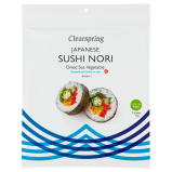 Clearspring Nori sushi plader - ristet 17 gr.