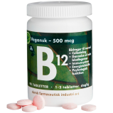 DFI B12 Vitamin 500 mcg (90 tabletter)