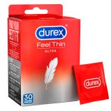 Durex Featherlite Ultra Kondomer Big Pack (30 stk)