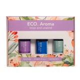 ECO. Aroma Relax And Unwind Trio - Lavender, Dream Drops, Meditation Blend (3x10 ml)