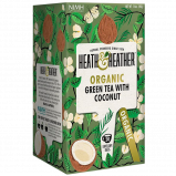 Heath & Heather Organic Green Tea & Coconut (20 breve)