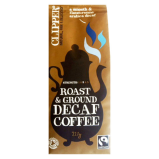 Clipper Kaffe Koffeinfri Fairtrade malet øko 227g.