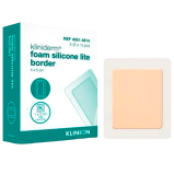 Kliniderm Foam Silikone Lite Border - 4x5 cm (10 stk)