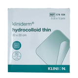 Kliniderm Hydrocolloidbandage - Tynd - 20x20 cm (5 stk)