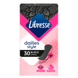 Libresse Trusseindlæg Black Liner (30 stk)