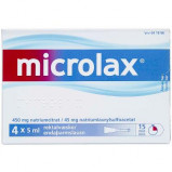 Microlax Rektalvæske OPL 9+90MG/ML (4 stk. 5ML)