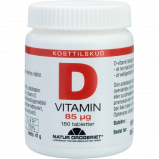 Natur Drogeriet D-Vitamin 85 µg (180 tab)