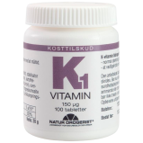 Natur Drogeriet K1-vitamin 150 μg (100 tab)