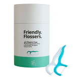 Natural Family Co. Friendly Flossers Tandstik (45 stk)