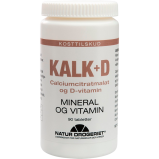 Natur Drogeriet Kalk + D tabletter (90 tab)