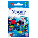 Nexcare Happy Kids Plasters, Assorted (20 stk)