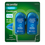 Nicorette Cooldrops Sugetb 2MG (80 stk)