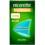 Nicorette Fruitmint Tyggegummi 2 mg (30 stk)