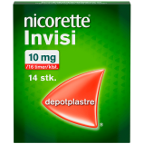 Nicorette Invisi Depotplaster 10MG/16T (14 stk)