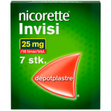 Nicorette Invisi Depotplaster 25MG/16T (7 stk)