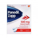 Panodil Zapp Tabletter 500 mg (10 stk)