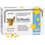 Pharma Nord D-Pearls 20 µg (120 kapsler)