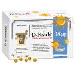 Pharma Nord D-Pearls Stærk 38 µg (240 kapsler)