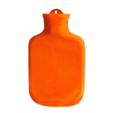 SipaCare Varmedunk M. Fleece Betræk Orange (2,0 L)