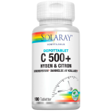 Solaray C500+ Hyben og Citron (100 tabletter) 