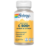 Solaray C500+ Hyben og Citron (100 tabletter) 