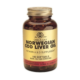 Solgar Cod Liver Oil Torskelevertran (100 kap)