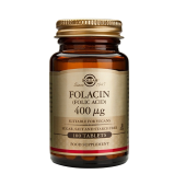 Solgar Folinsyre (Folacin) 400 mcg (100 tabletter)
