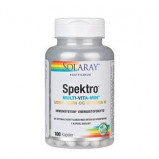 Solaray Spektro Multivitamin uden jern og K-vitamin (100 kapsler)
