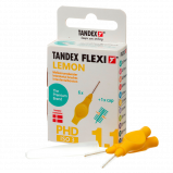 TANDEX Flexi Mellemrumsbørste Lemon PHD 1.1/ISO 3 (6 stk)