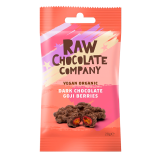 The Raw Chocolate co. Gojibær m. rå chokolade Ø Snack pack