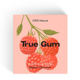 True Gum Tyggegummi Raspberry & Vanilla (1 pk)