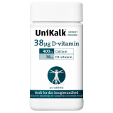 UniKalk 38 µg D-vitamin (120 kaps)