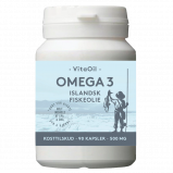 VitaOil Omega 3 Fiskeoliekapsler (90 kap)