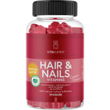 VitaYummy Hair & Nails Rhubarb (60 stk)