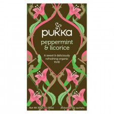 Pukka Peppermint & Licorice Te Ø (20 breve)