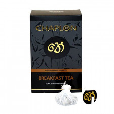 Chaplon Breakfast sort/hvid te Ø (15 breve)
