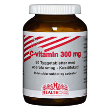 Acerola C-vitamin 300 mg (90 tabletter)