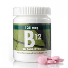 B12 125 mcg (90 tabletter)