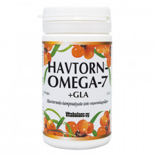 Havtorn-Omega-7 + GLA (60 kapsler)