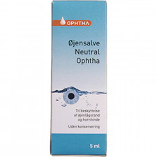 Øjensalve Neutral Ophtha 200 mg (5 ml)