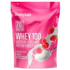 Bodylab Whey 100 Raspberry & Yoghurt (1000 g)