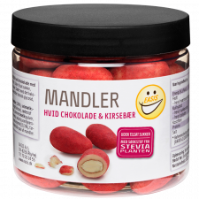 EASIS Mandel Med Hvid Chokolade Og Kirsebær (80 g) (Helsebixen)