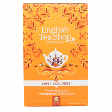 English Tea Shop Green Rooibos, Pomegranate Ø (20 breve)