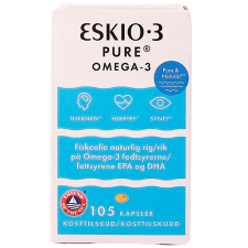 Eskio-3 Fiskeolie (105 kap)