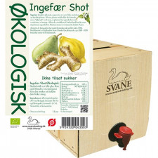 Svane Ingefær shot m pære & citron Ø BiB 3000 ml.