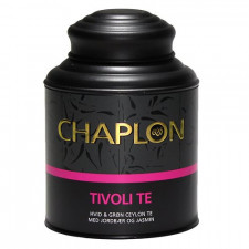 Chaplon Tivoli grøn/hvid te dåse Ø (160 g)