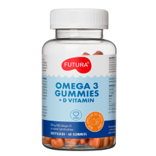 Futura Omega-3 + D-vitamin Gummies (60 stk)