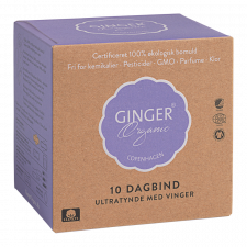 Ginger Organic Bind Dag (10 stk)