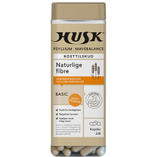 HUSK® Psyllium Basic Fibre (225 kapsler)
